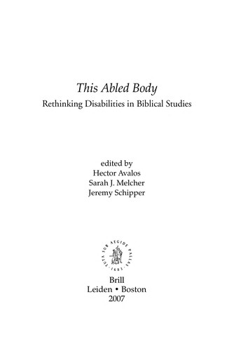 Cover for This abled body