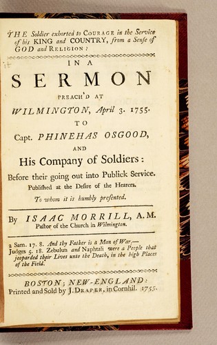 Cover for The soldier exhorted to courage in the service of his king and country, from a sense of God and religion