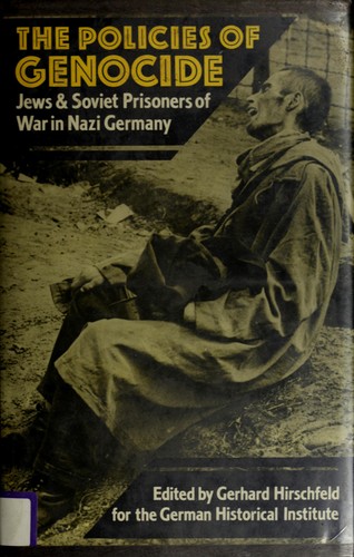 Cover for The Policies of genocide