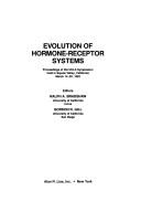 Cover for Evolution of hormone-receptor systems