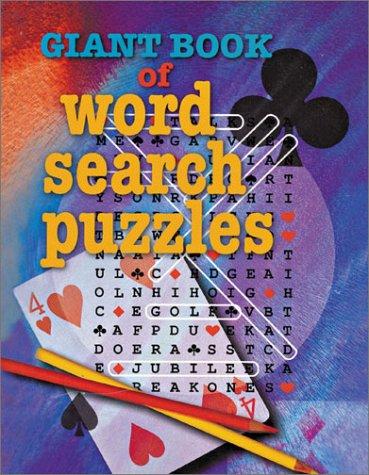 Cover for Giant Book of Word Search Puzzles (Giant Book Series)