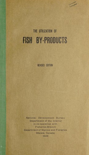 Cover for UTILIZATION OF FISH BY-PRODUCTS