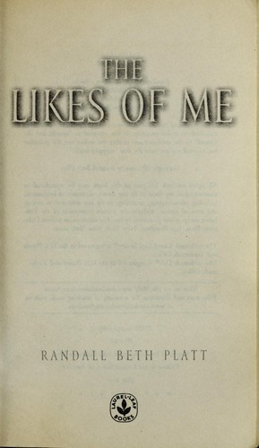 Cover for The likes of me