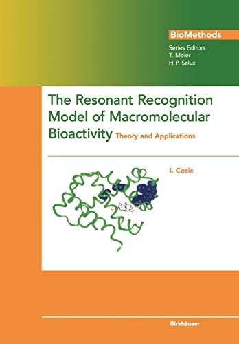 Cover for The Resonant Recognition Model of Macromolecular Bioactivity