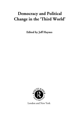 Cover for Democracy and Political Change in the Third World