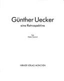 Cover for Günther Uecker