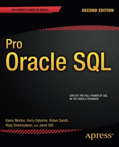 Cover for Pro Oracle SQL (Expert's Voice in Oracle)