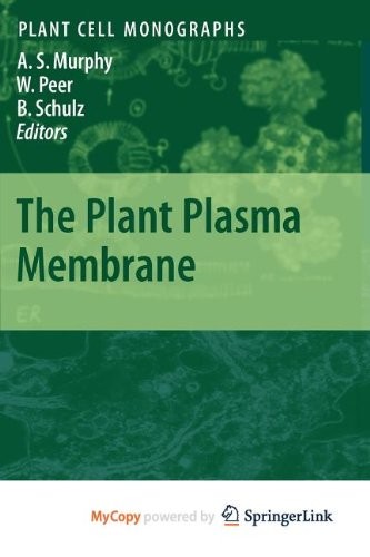Cover for The Plant Plasma Membrane