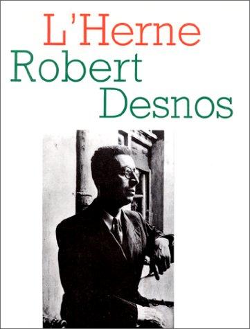 Cover for Robert Desnos
