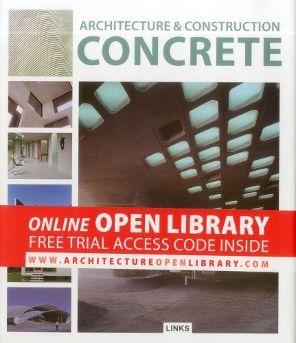 Cover for Architecture and construction in concrete