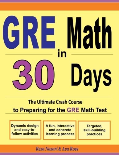 Cover for GRE Math in 30 Days