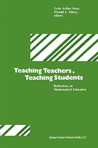 Cover for Teaching Teachers, Teaching Students