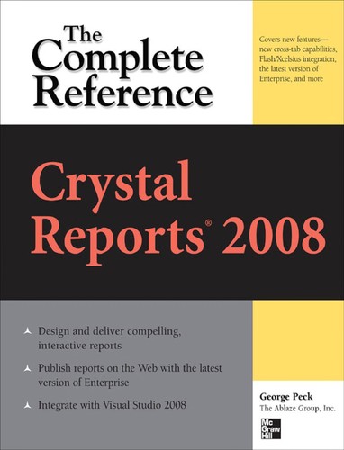 Cover for Crystal Reports 2008