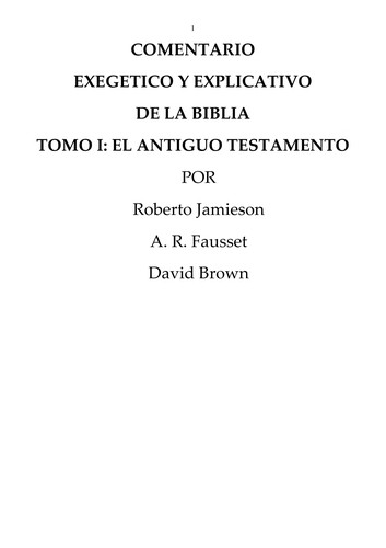 Cover for Comentario Exegetico y Explicativo de La Biblia, Nuevo Testamento