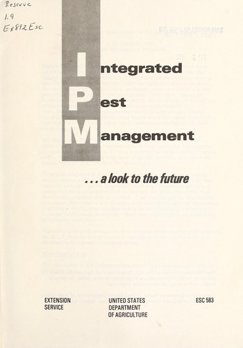 Cover for Integrated pest management