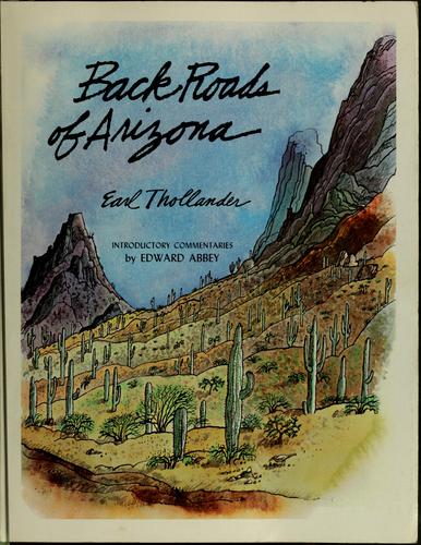 Cover for Back roads of Arizona