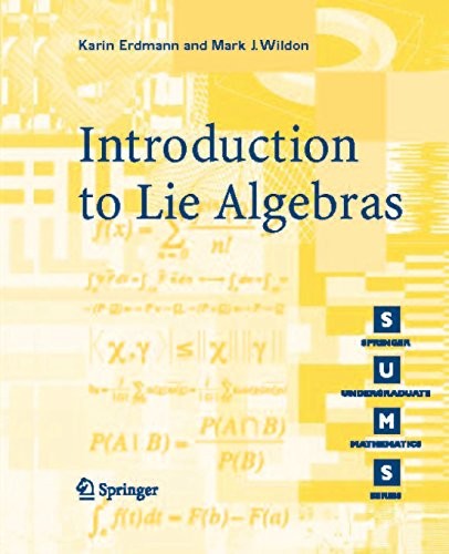 Cover for Introduction to Lie Algebras