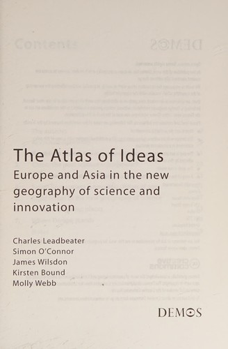 Cover for The atlas of ideas
