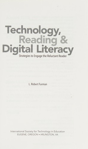 Cover for Technology, reading, and digital literacy