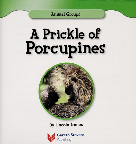 Cover for A prickle of porcupines