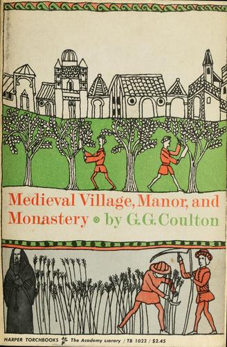 Cover for Medieval village, manor, and monastery