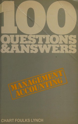 Cover for Management accounting