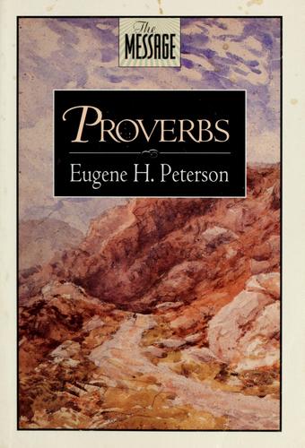 Cover for Proverbs