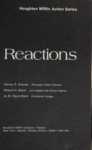 Cover for Reactions