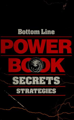 Cover for Bottom line power book