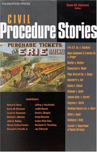 Cover for Civil procedure stories
