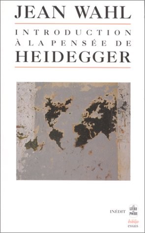 Cover for Introduction à la pensée de Heidegger