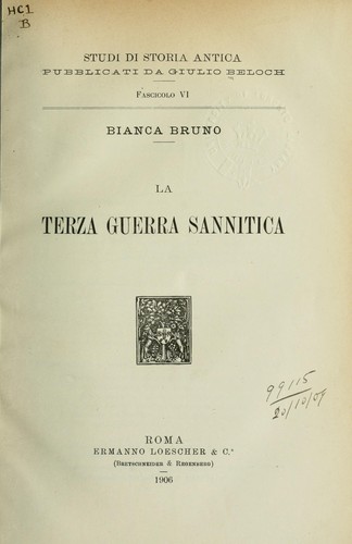 Cover for Studi di storia antica