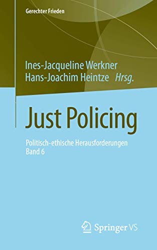 Cover for Just Policing