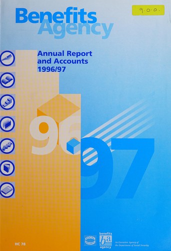 Cover for Benefits Agency (House of Commons Papers)