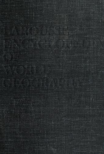 Cover for Larousse encyclopedia of world geography