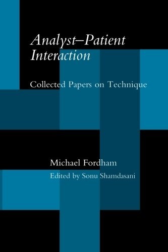 Cover for Analyst-Patient Interaction