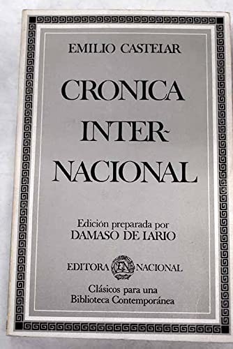 Cover for Crónica internacional