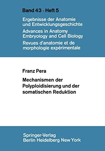 Cover for Mechanismen der Polyploidisierung und der somatischen Reduktion
