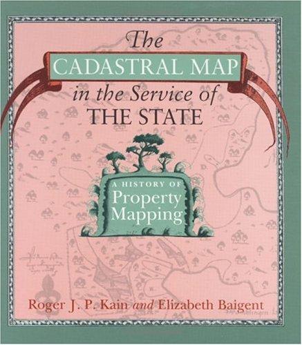 Cover for The cadastral map in the service of the state