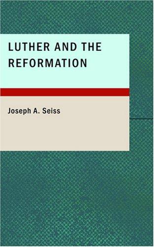 Cover for Luther and the Reformation