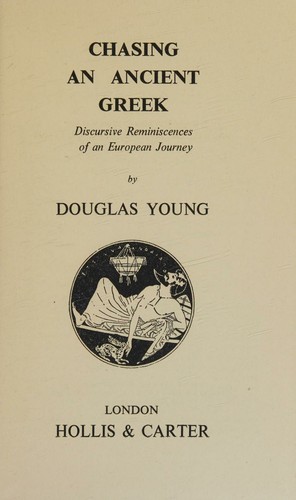 Cover for Chasing an ancient Greek