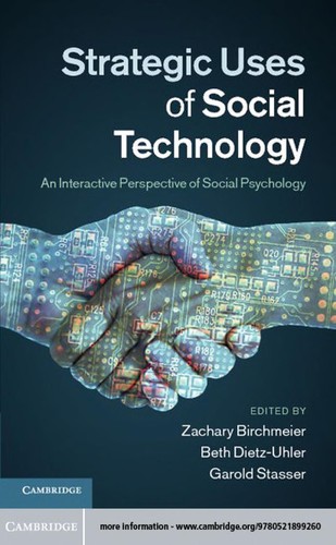 Cover for Strategic uses of social technology