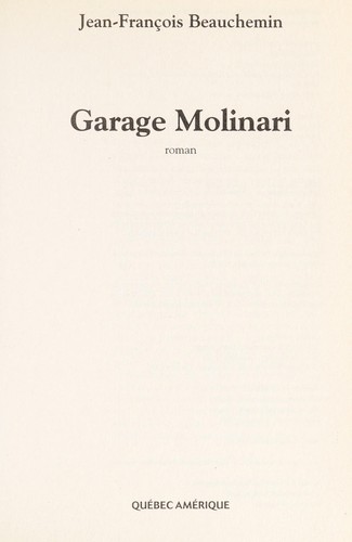 Cover for Garage Molinari
