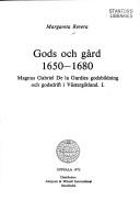 Cover for Gods och gård 1650-1680