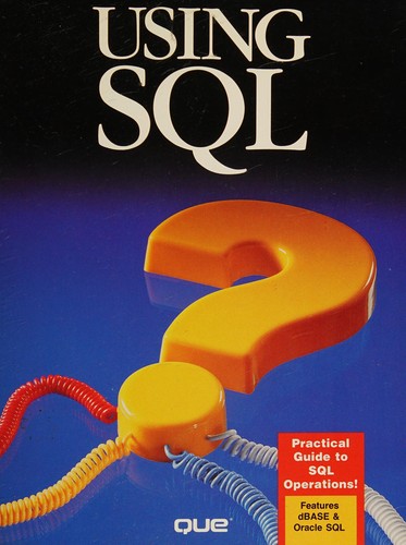 Cover for Using SQL