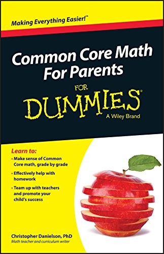Cover for Common Core Math For Parents For Dummies with Videos Online