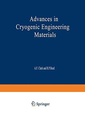 Cover for Advances in Cryogenic Engineering Materials