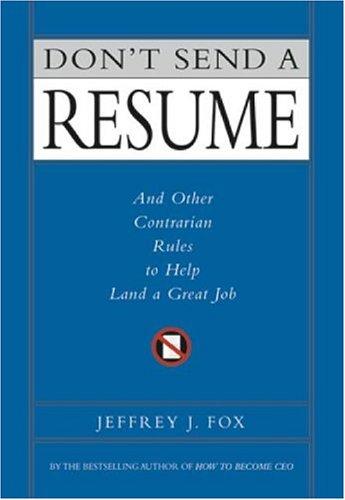 Cover for Don't Send a Resume