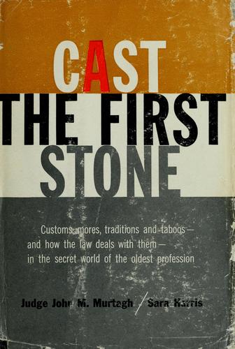Cover for Cast the first stone