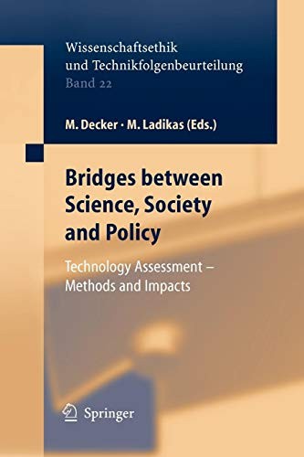 Cover for Bridges between Science, Society and Policy